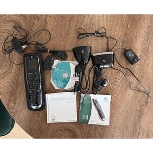 Logitech Harmony 900 Remote Control w/ Charging Base and Accessories